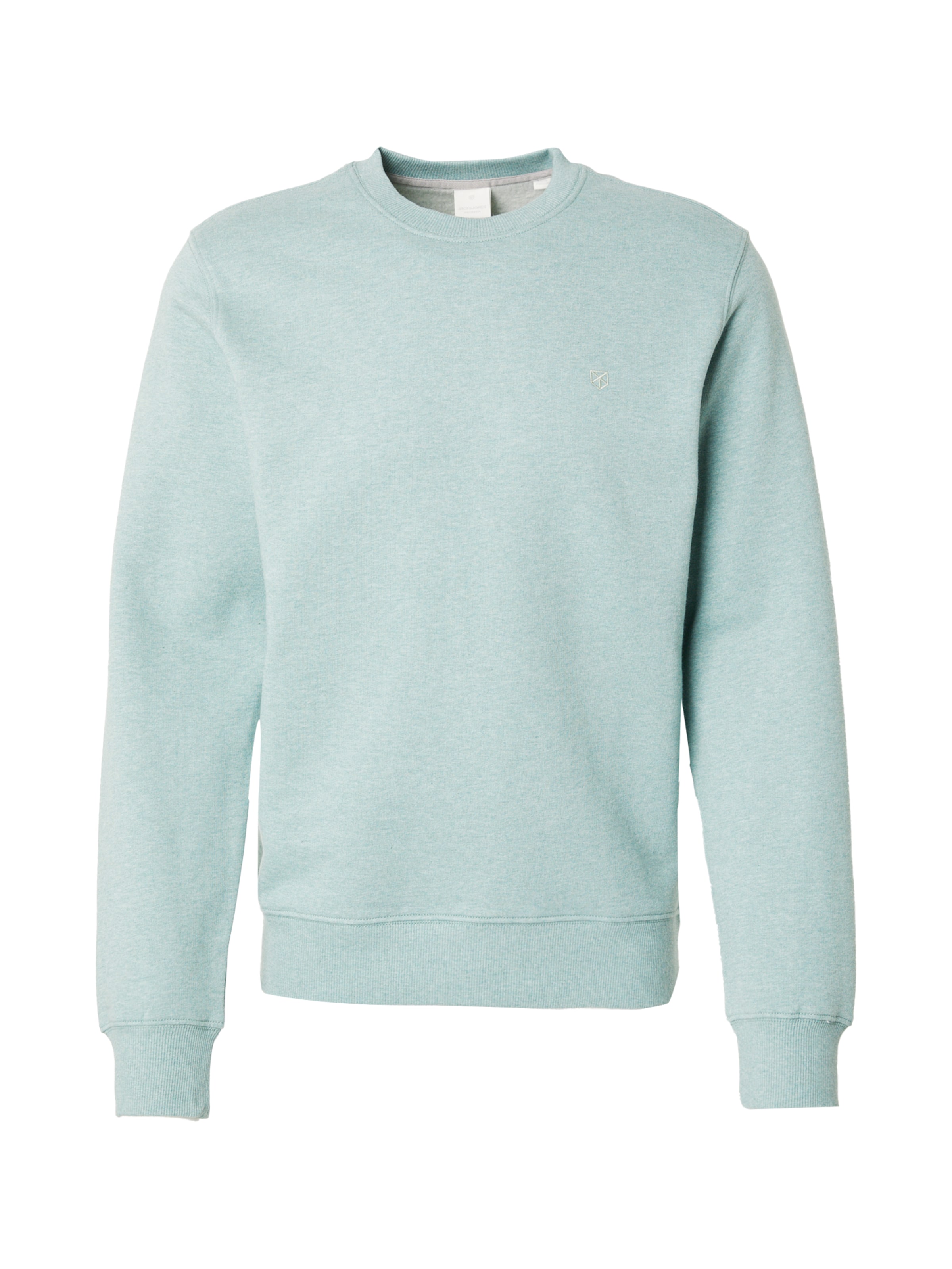 Jack & Jones Premium Sweatshirt 'JPRCCLOGAN' in Grün: Vorderseite
