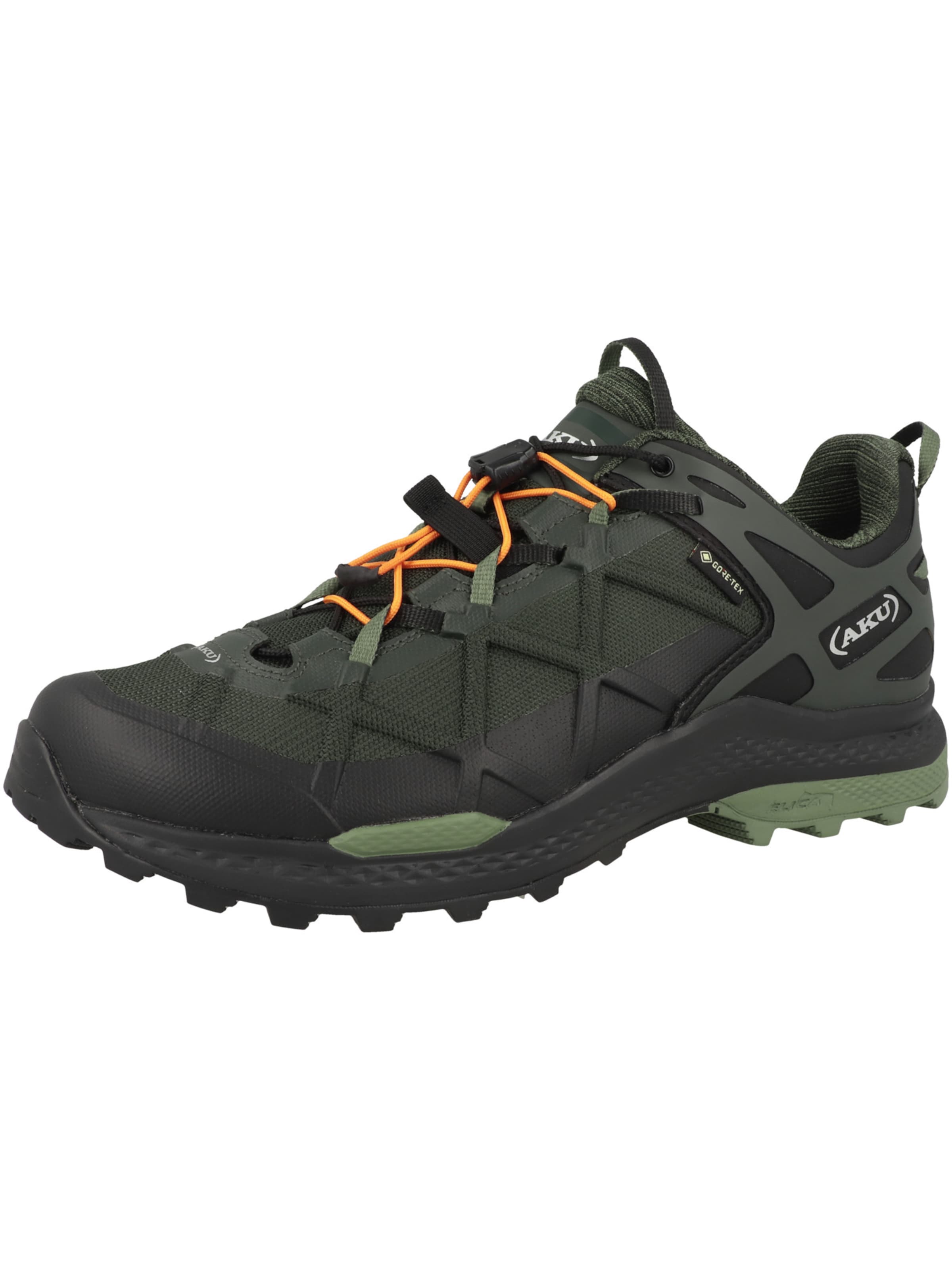 AKU - Sapato baixo 'Rocket Dfs' em verde: frente