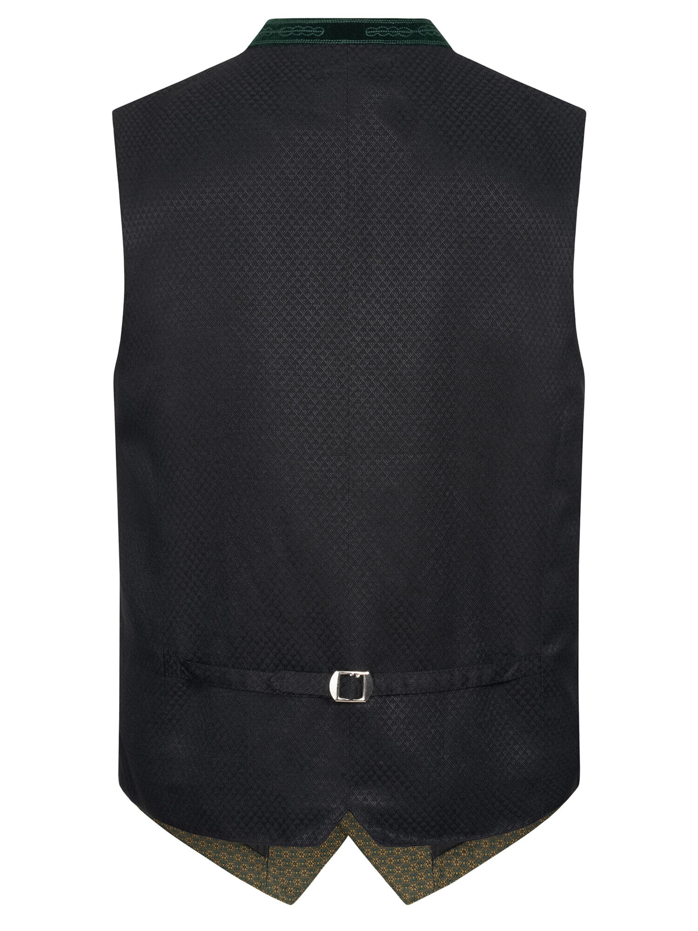 Trachtenhof Nübler Vest 'Trachtengilet Leo' in Green