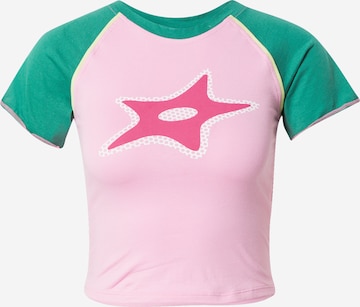 Motel Shirt 'Nagata' in Roze: voorkant