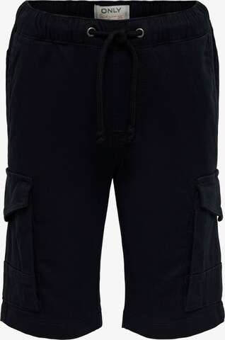 Regular Pantalon 'MARC' KIDS ONLY en noir : devant