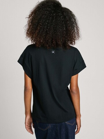 Maglietta 'Lira' di Pepe Jeans in nero