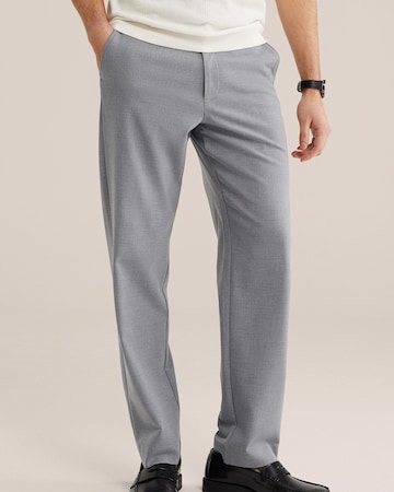 WE Fashion regular Bukser i grå: forside