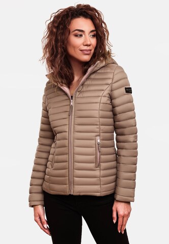 MARIKOO Between-season jacket 'Asraa' in Brown: front