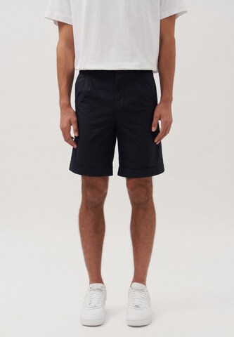 Studio Seidensticker Regular Pleat-front trousers 'Studio' in Blue: front