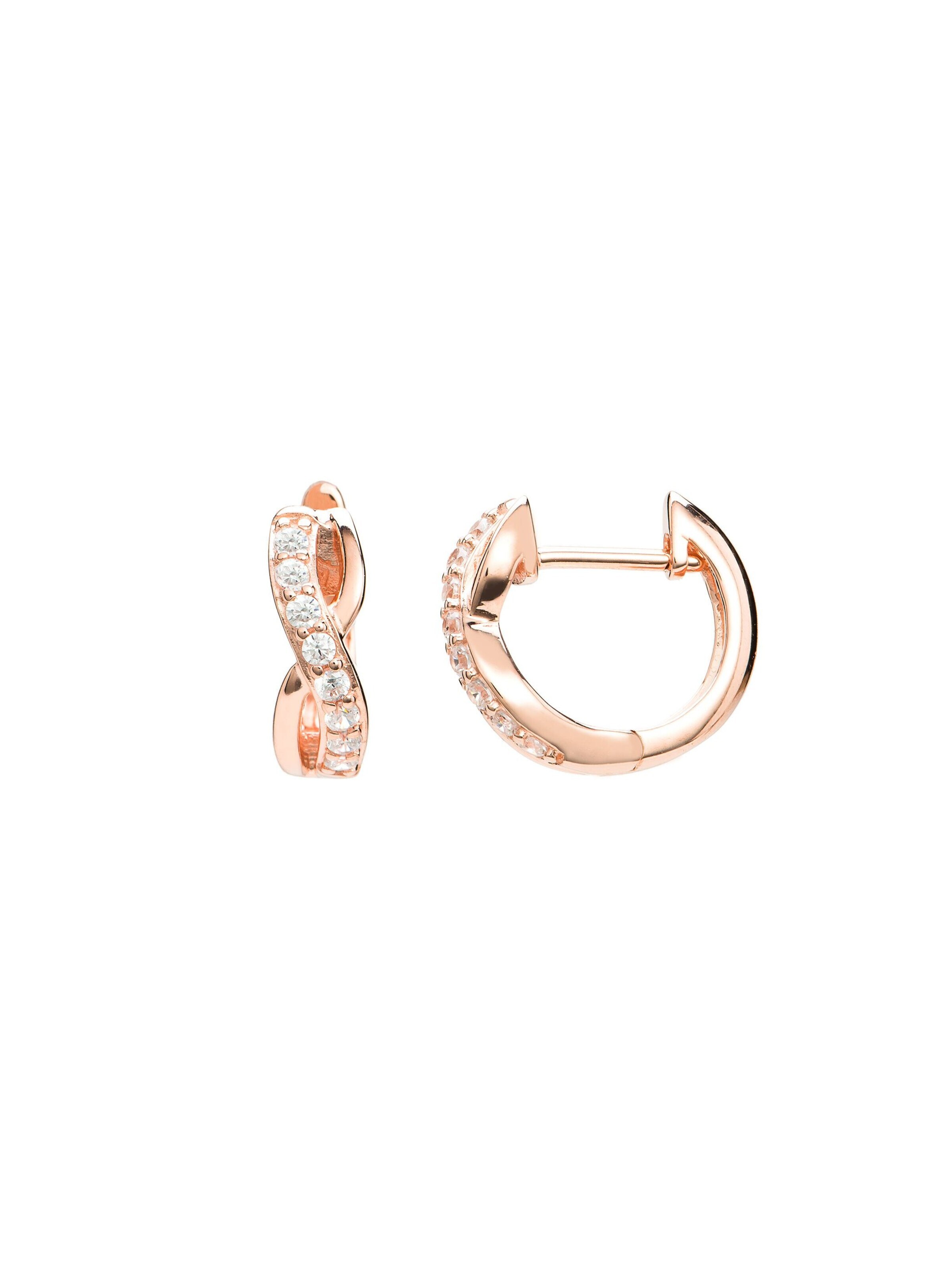 Eye Candy Earrings 'ECJ-CR0065' in Gold: front