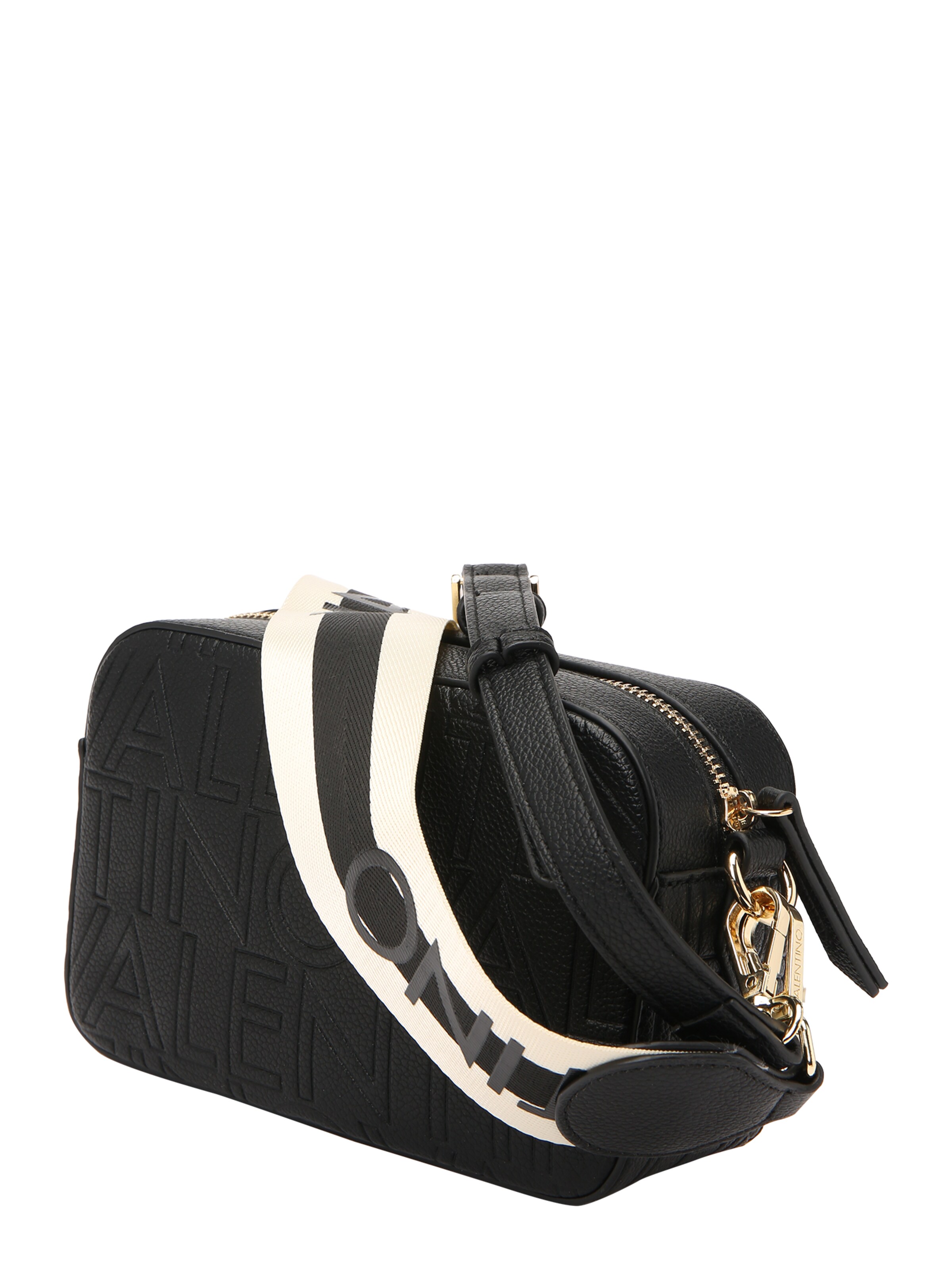 VALENTINO Umhängetasche 'Tascapane' in Schwarz