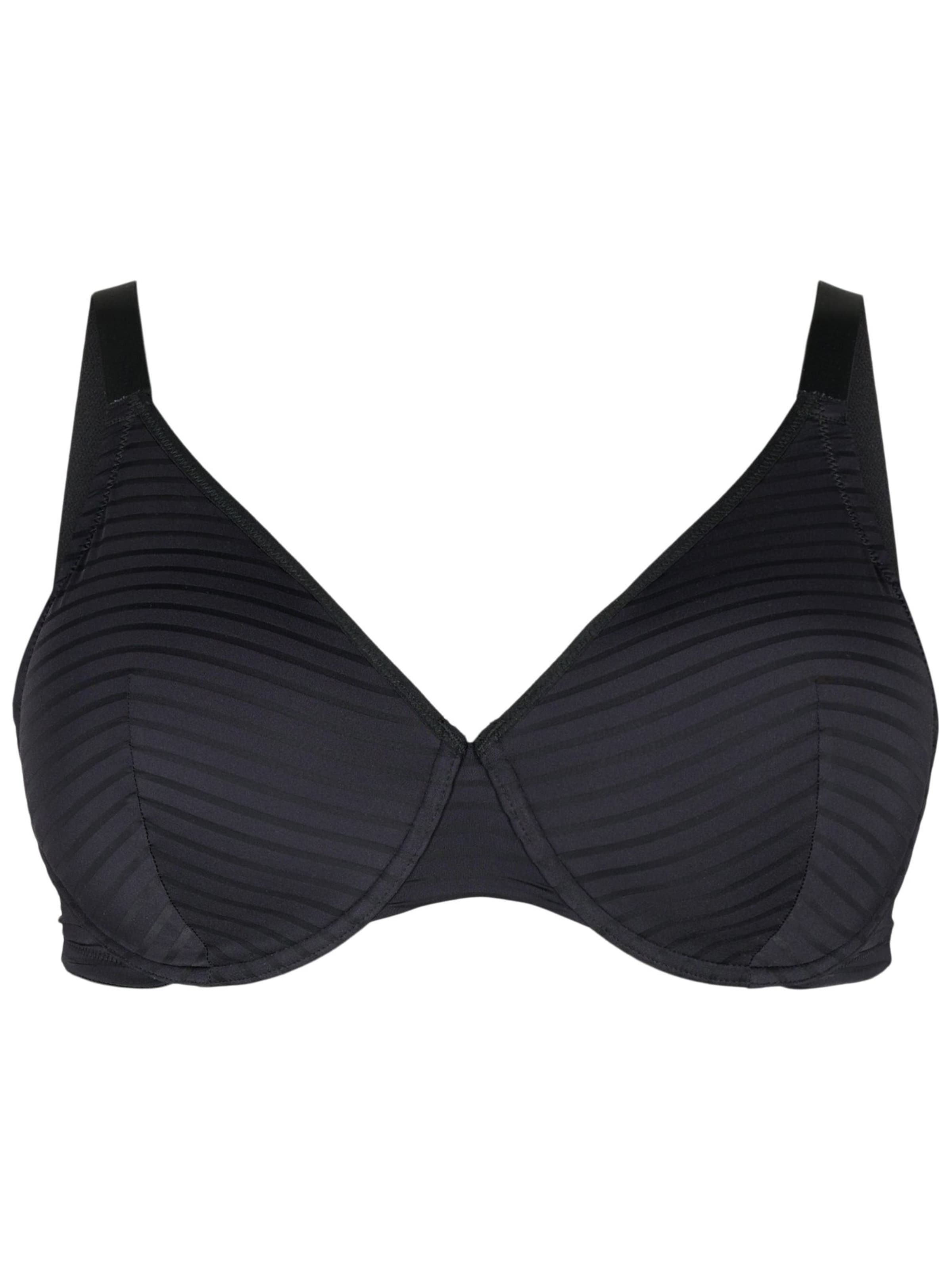 Devoted by Zizzi - Triángulo Sujetador en negro: frente