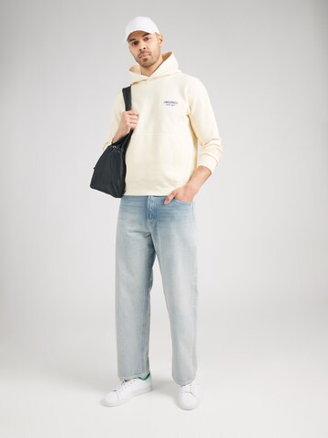 JACK & JONES Sweatshirt 'JWHSANTORINI' in Beige