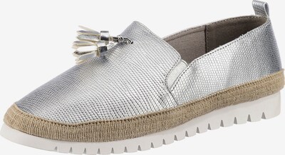LA STRADA Slipper in silber / weiß, Produktansicht