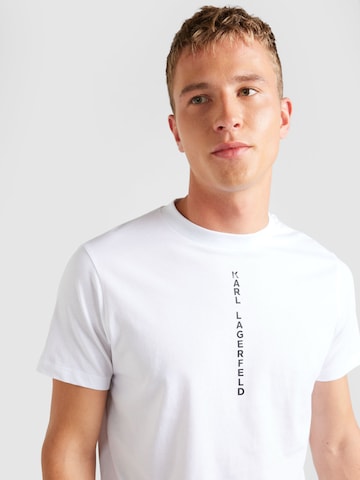 T-Shirt Karl Lagerfeld en blanc