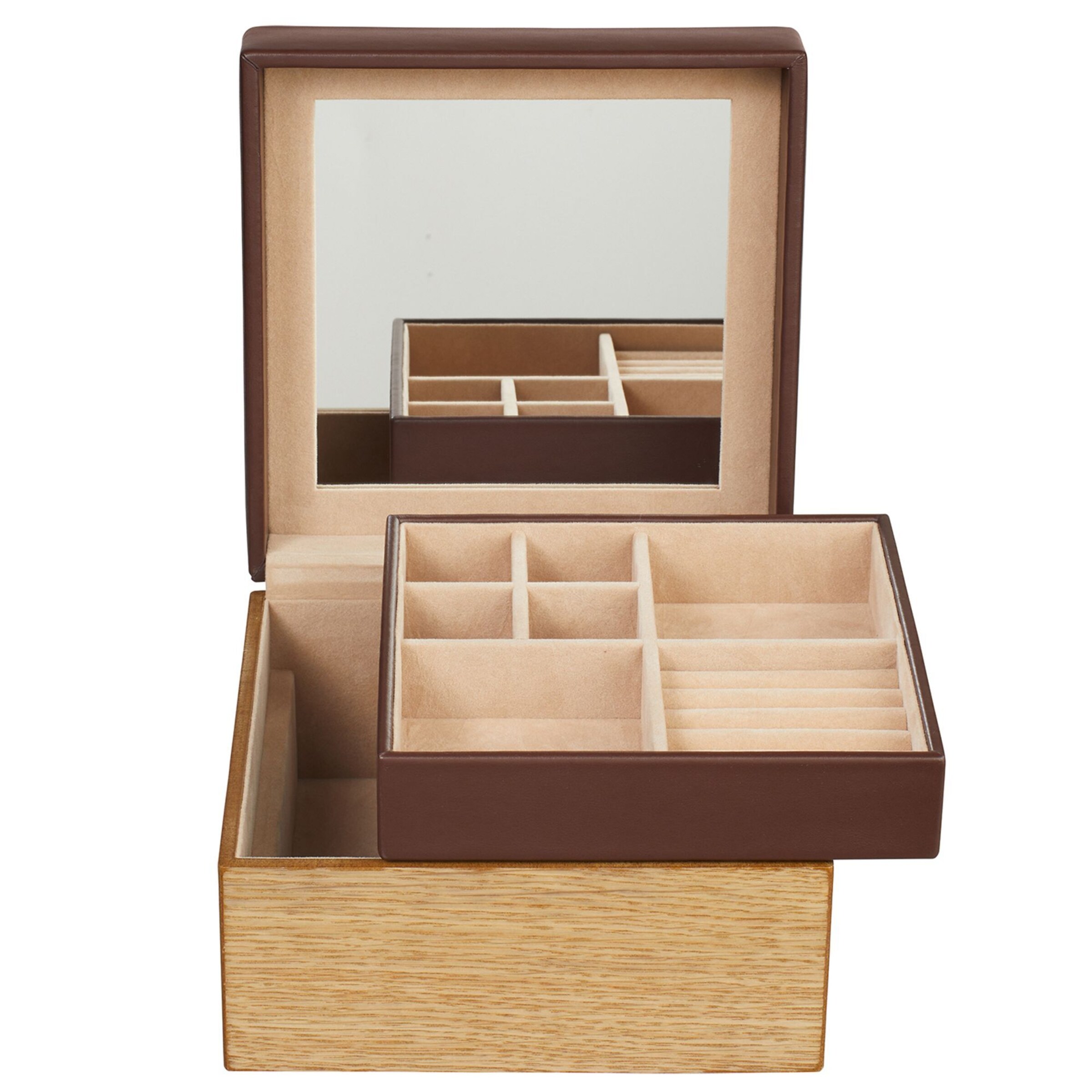 WINDROSE Jewelry Storage in Brown