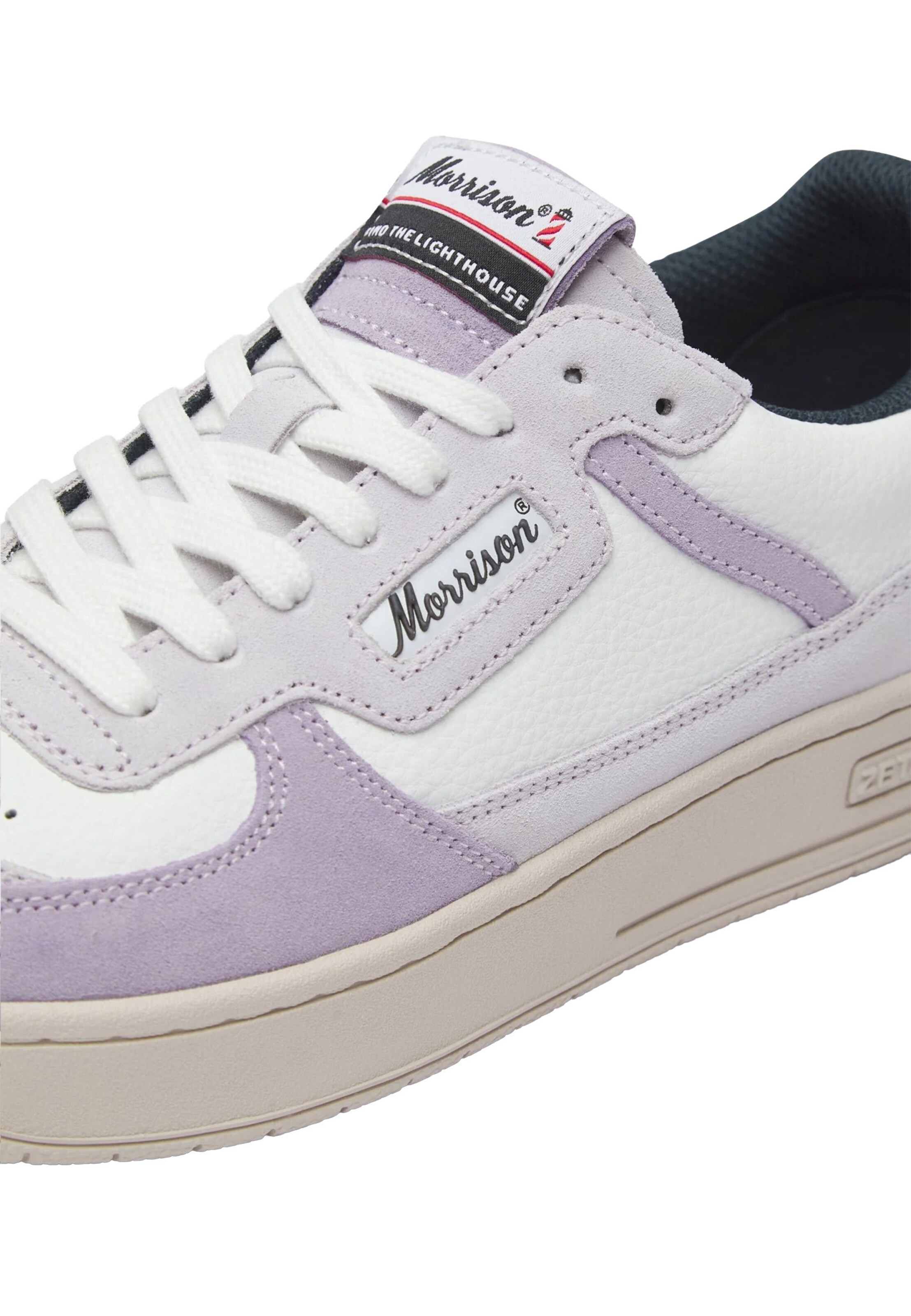 Baskets basses 'Zeta' Morrison en blanc