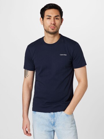 Calvin Klein Koszulka w kolorze niebieski: przód