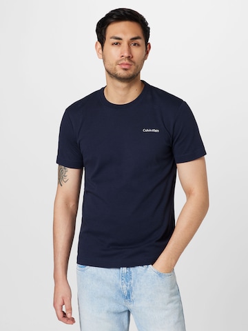 Calvin Klein - Camiseta en azul: frente