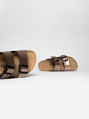 Bayton Huisschoenen 'Japet' in Brons
