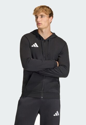 Veste de survêtement 'Entrada26' ADIDAS PERFORMANCE en noir : devant