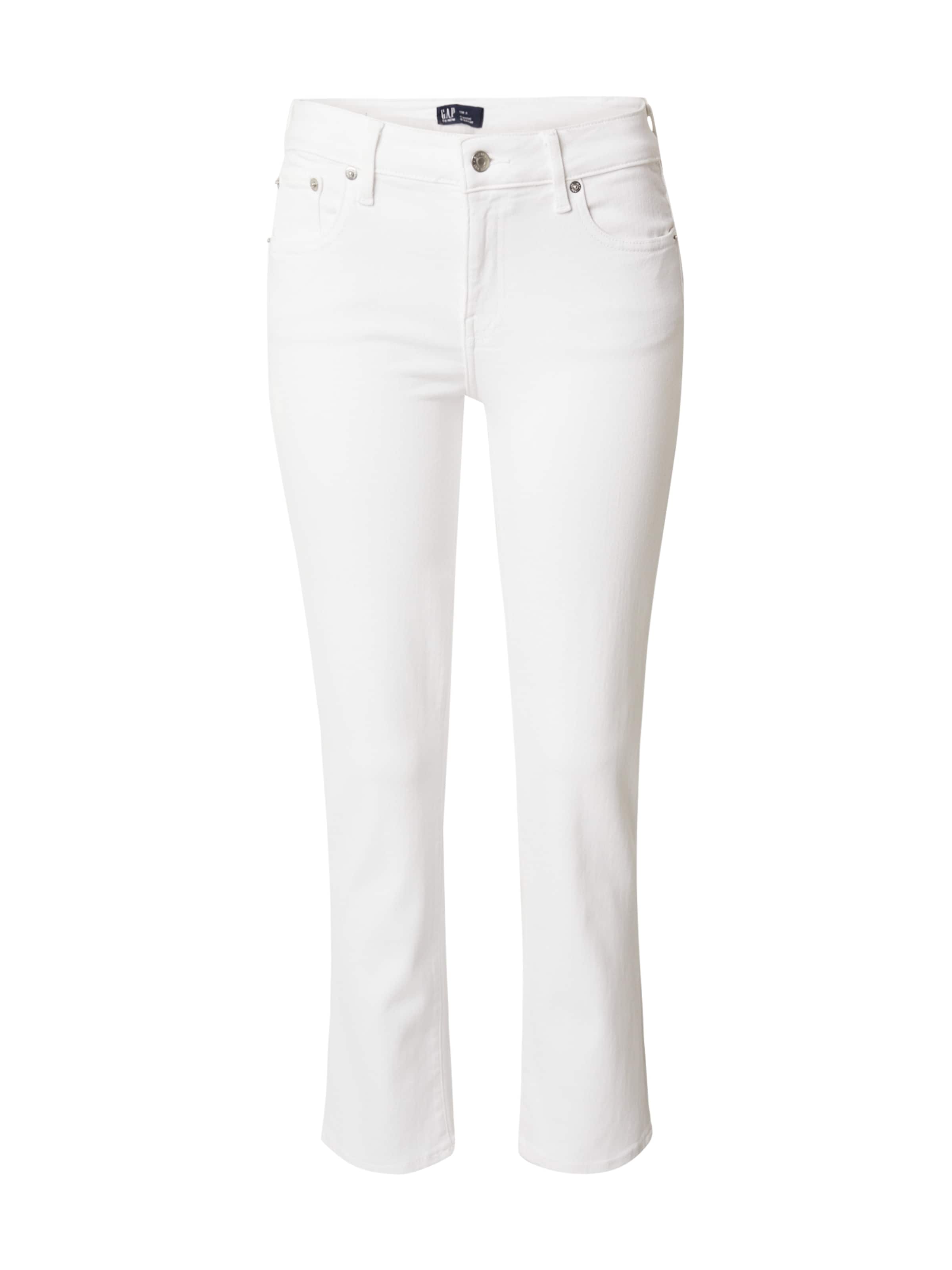 GAP Regular Jeans 'CLASSIC' in White: front