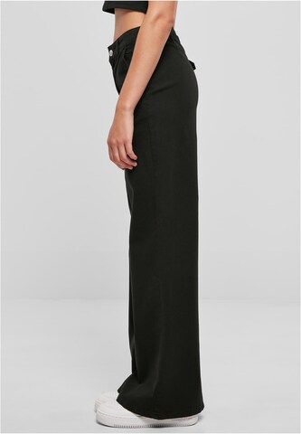 Wide leg Pantaloni di Urban Classics in nero