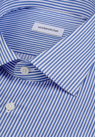SEIDENSTICKER Slim fit Overhemd in Blauw