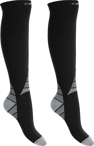 cflex Sportsocken 'Performance' in Grau: Vorderseite