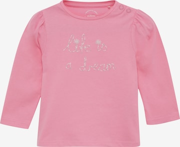 s.Oliver Shirt in Pink: front