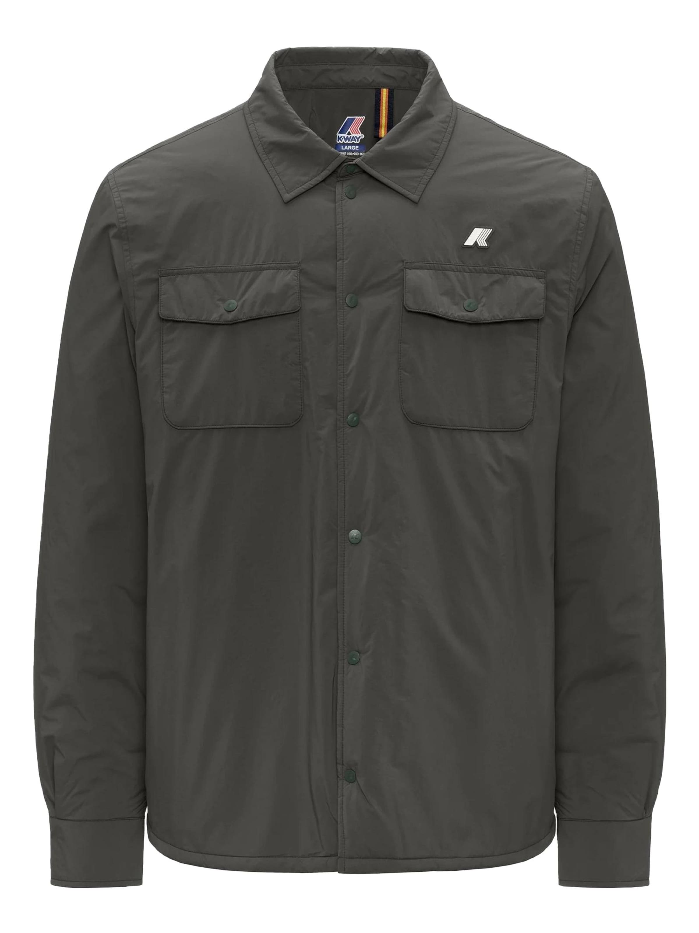 K-Way Veste mi-saison 'GIUBBINO' en gris foncé, Vue avec produit