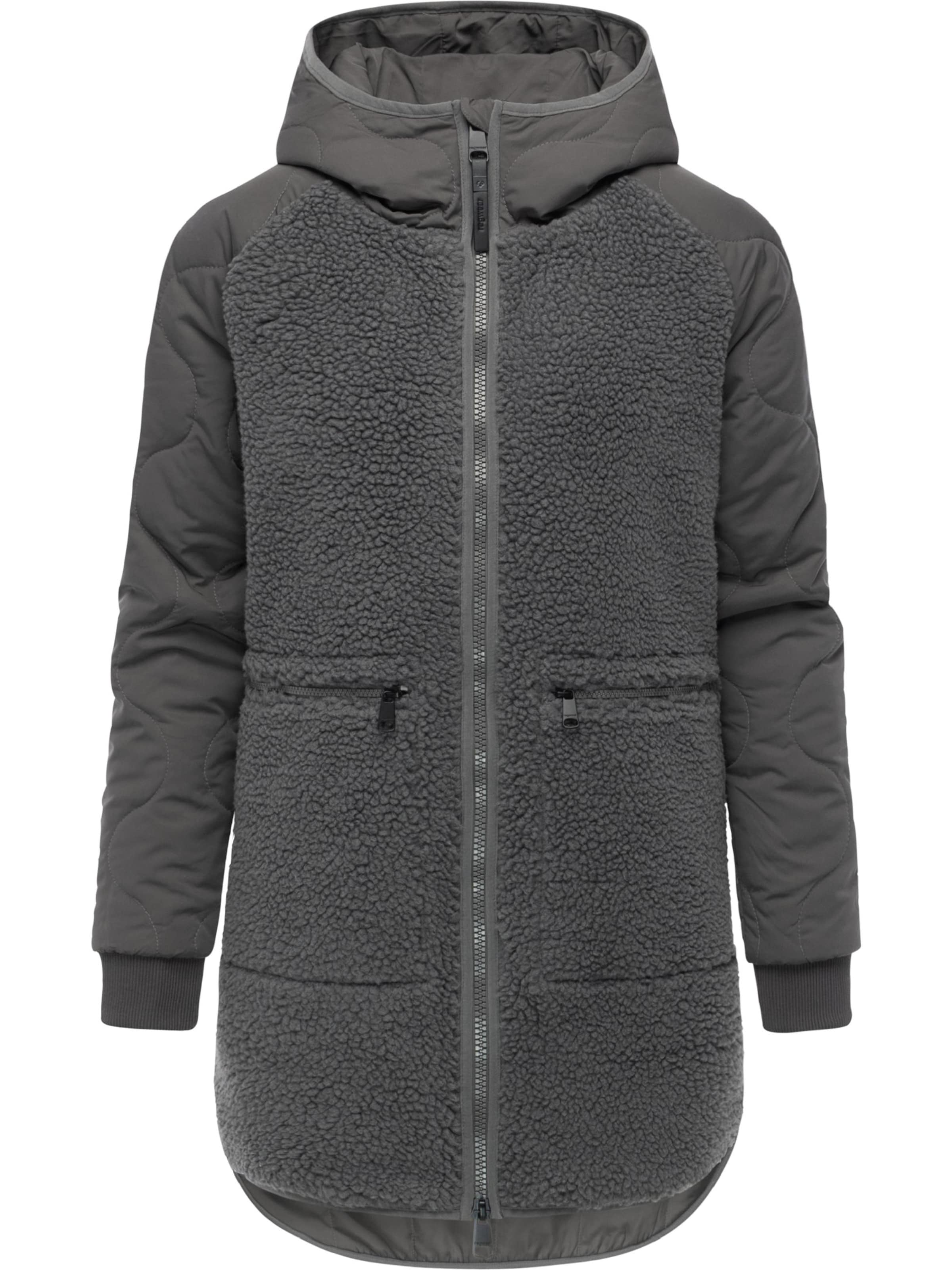 Ragwear Übergangsmantel in Grau: Vorderseite