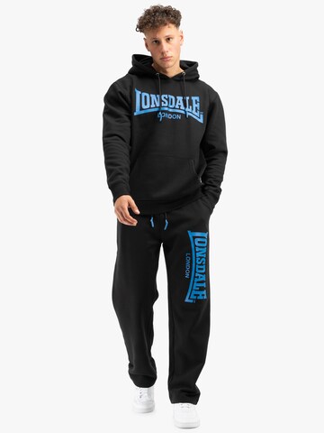 LONSDALE Обычный Спортивные штаны 'Herdley' в Черный