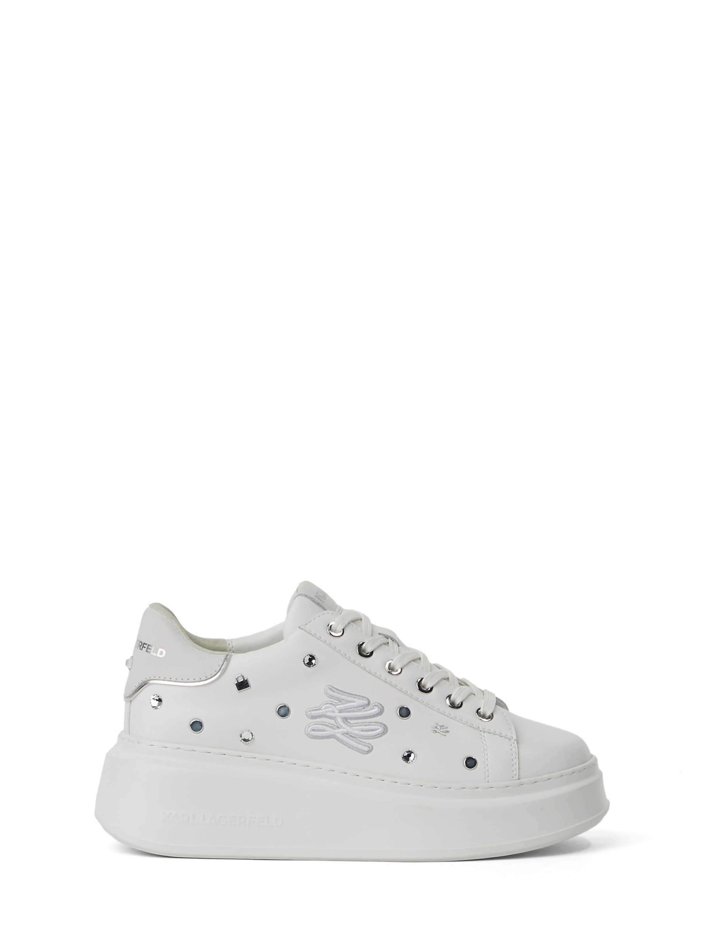 balts Karl Lagerfeld Zemie brīvā laika apavi