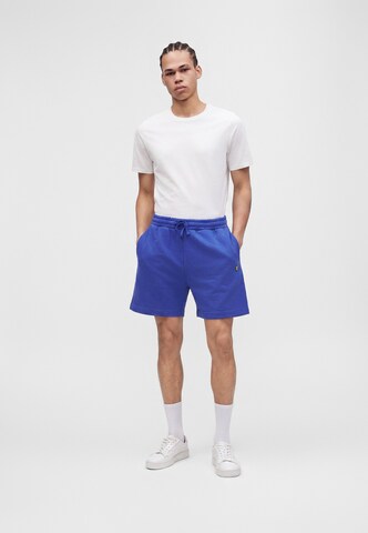 Lyle & Scott Loosefit Broek in Blauw