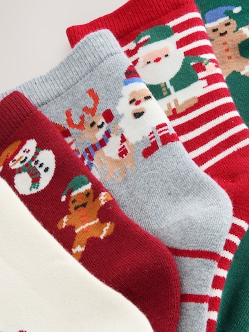 Next Socks 'Christmas' in Grey