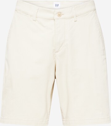 Regular Pantalon 'ESSENTIAL' GAP en beige : devant