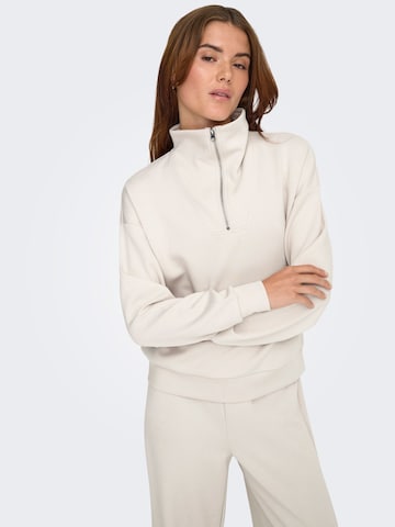 ONLY PLAY Sweatshirt 'ONPLounge' in Beige
