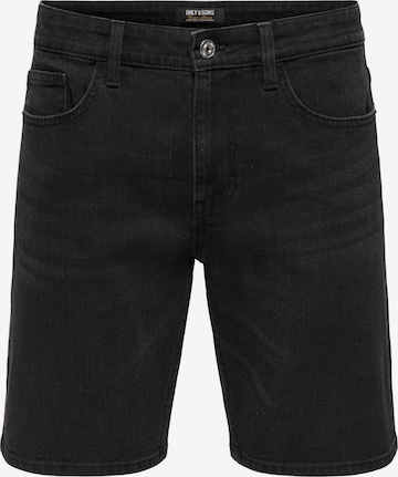 Regular Jean 'ONSWeft' Only & Sons en noir : devant