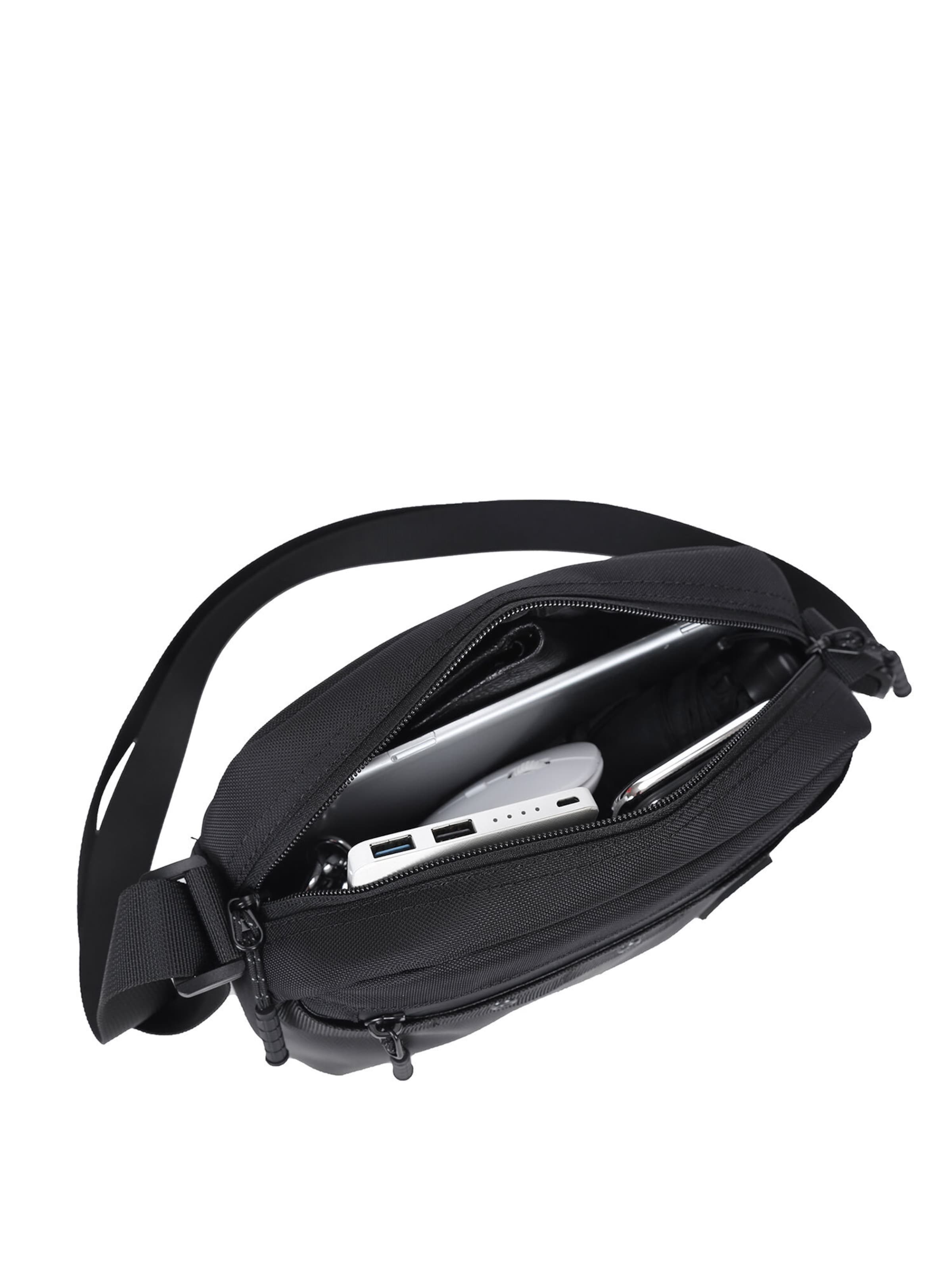 Aoking Schoudertas in Zwart: voorkant