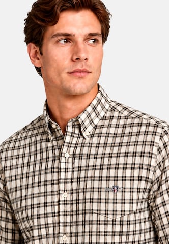 GANT Regular fit Skjorta i beige