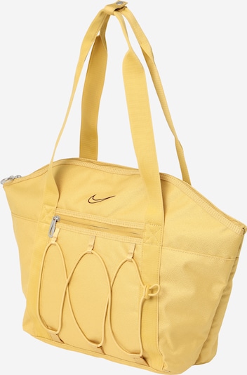 NIKE Sac de sport en moutarde, Vue avec produit