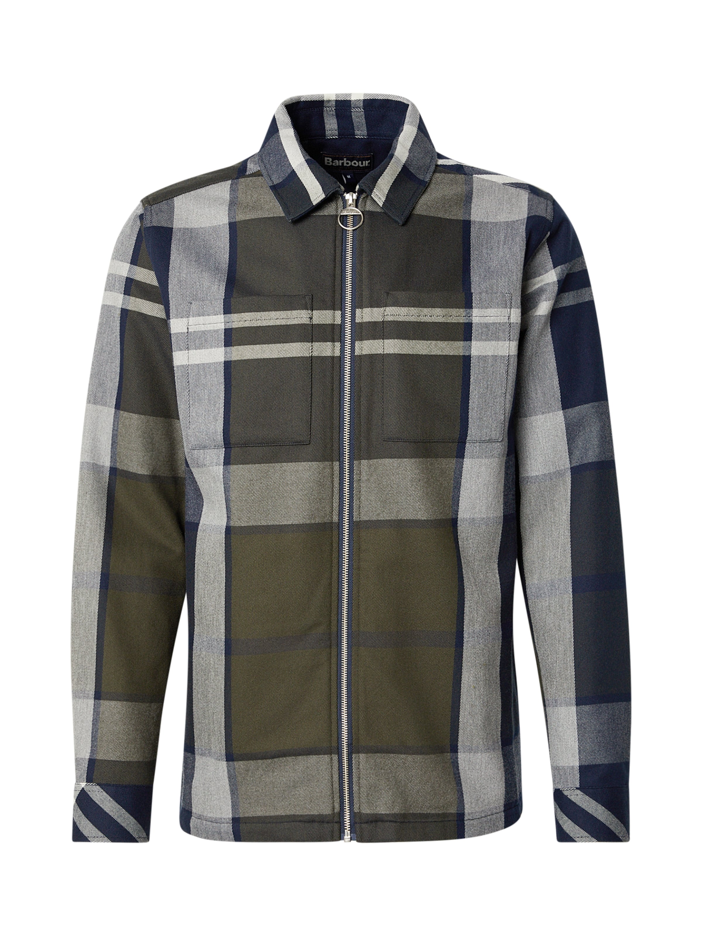 Barbour Between-Season Jacket 'Lannich' in Dark blue / Dark green / Off white, Item view