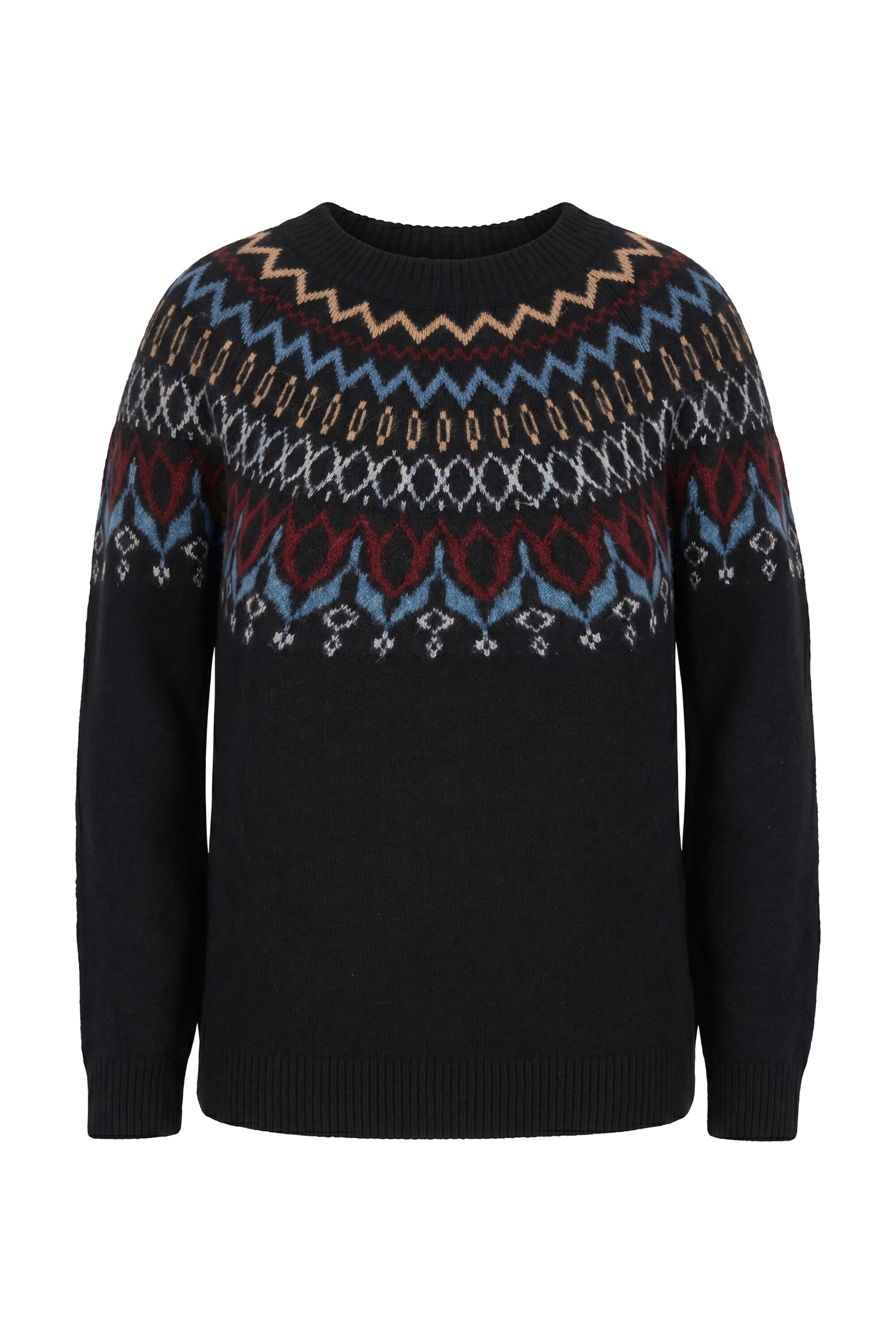 Ulla Popken Sweater in M-L in Mixed colours / Black, Item view