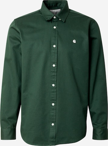 Chemise 'Madison' Carhartt WIP en vert : devant