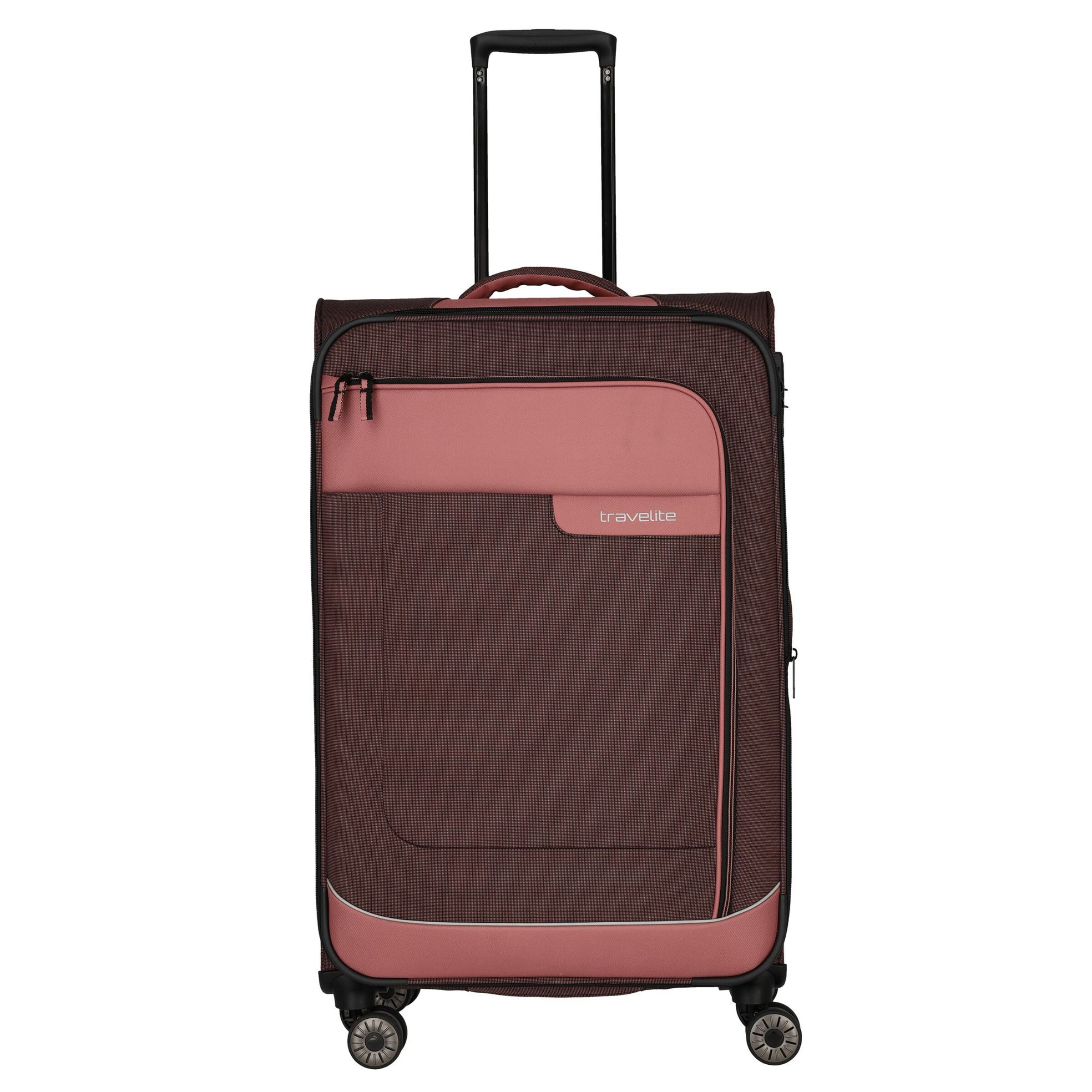 TRAVELITE Trolley 'Viia' in Roze: voorkant