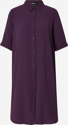 Monki Shirt Dress in Purple: front