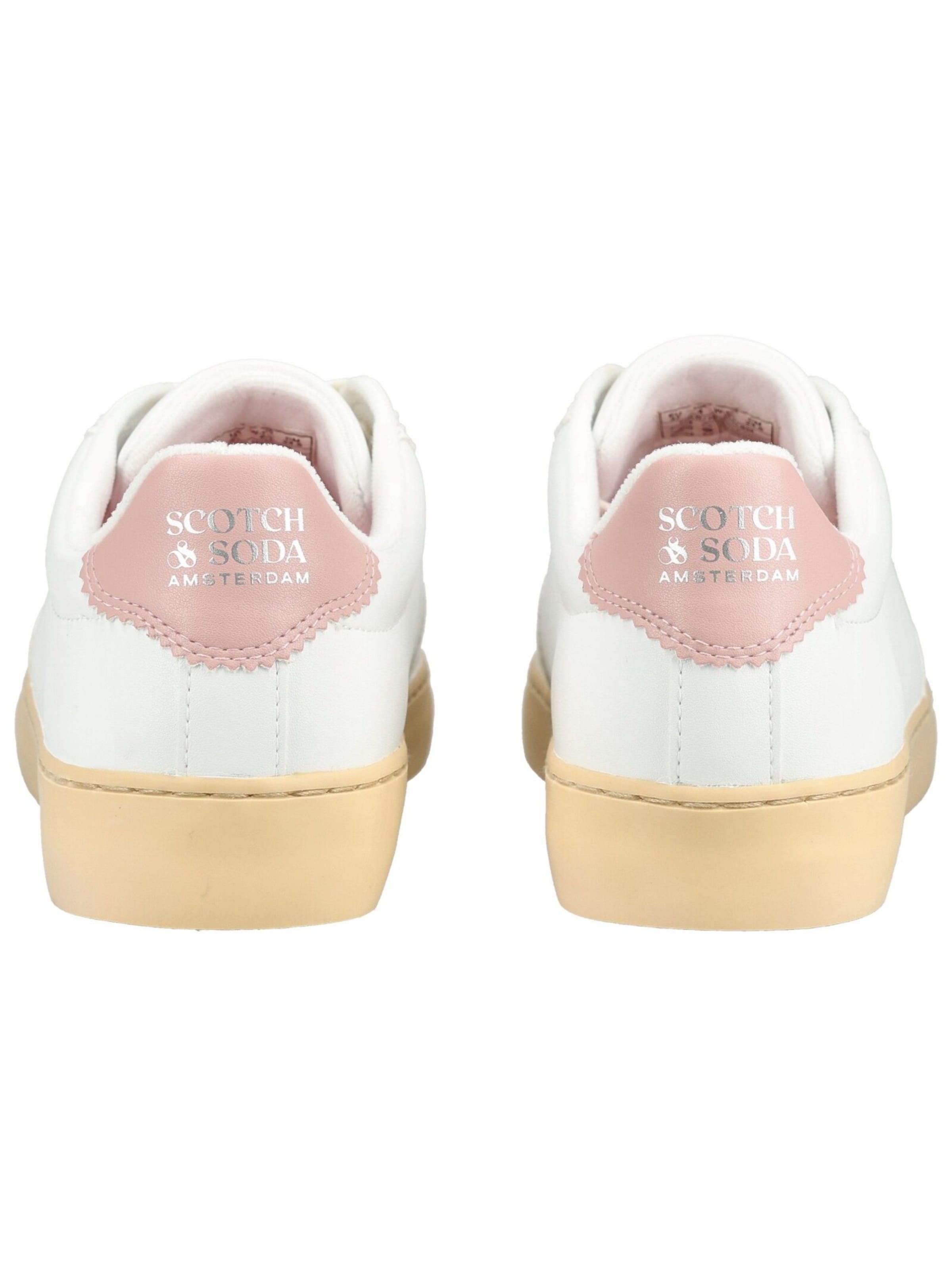 Baskets basses SCOTCH & SODA en blanc