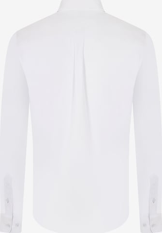DENIM CULTURE - Ajuste regular Camisa 'Henri' en blanco