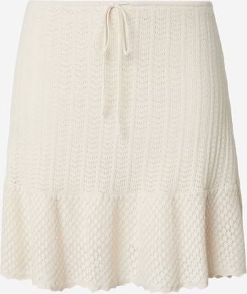 CITA MAASS Φούστα σε μπεζ: μπροστά
