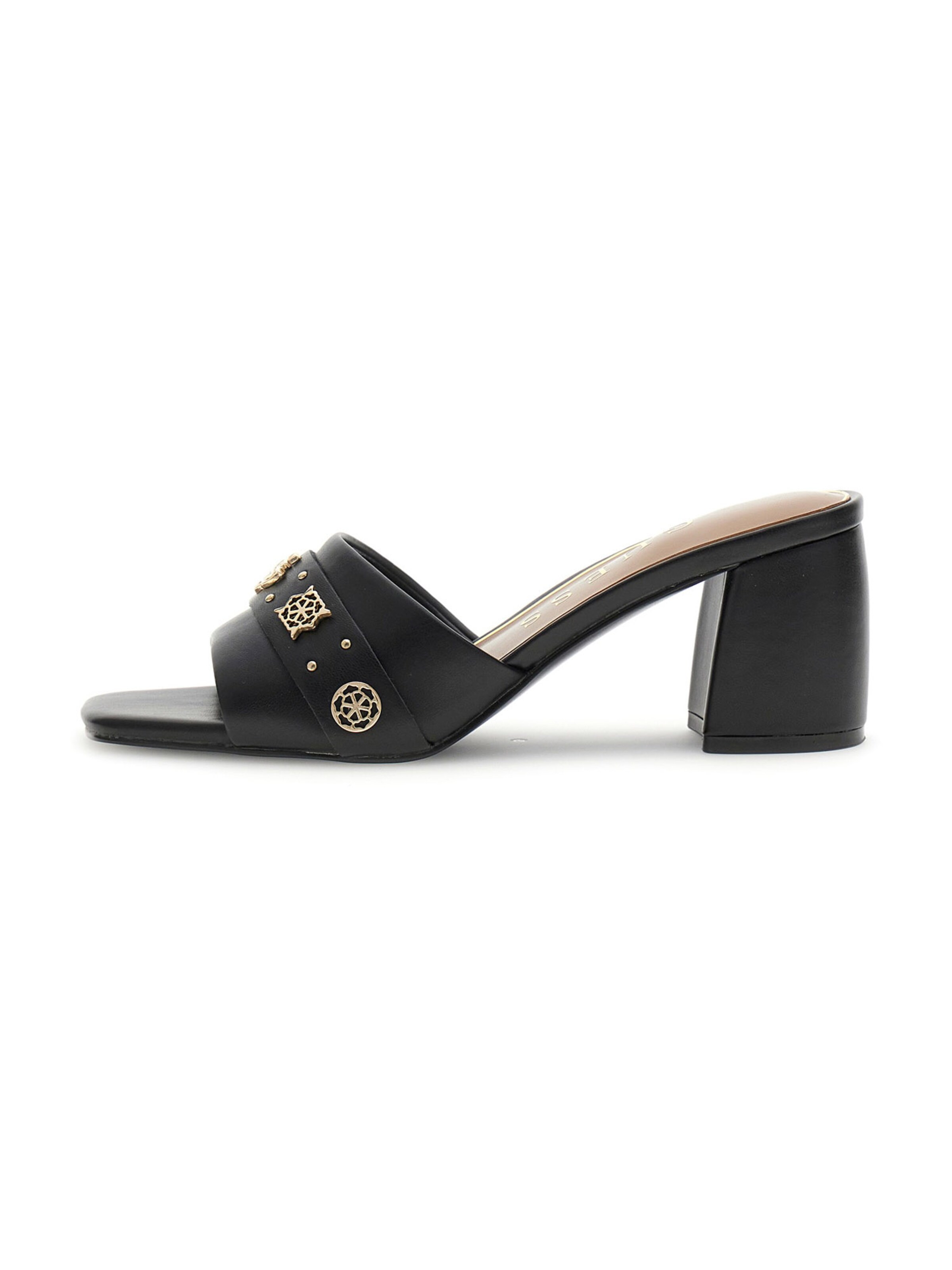 GUESS - Zapatos abiertos 'GAURI' en negro