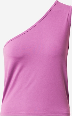 WEEKDAY Top in Purple: front