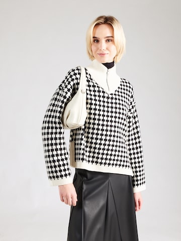 MSCH COPENHAGEN Pullover 'Amaria' i hvid: forside