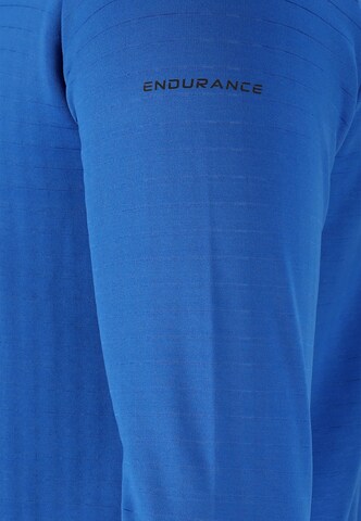 ENDURANCE Functioneel shirt in Blauw